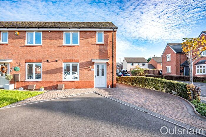 3 Bedroom End Of Terrace House For Sale In Brook Meadow, Wychbold, Droitwich, Worcestershire, WR9
