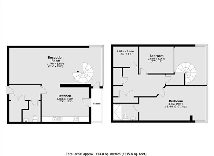 2 Bedroom Flat To Rent In Brewhouse Yard, Clerkenwell, EC1V
