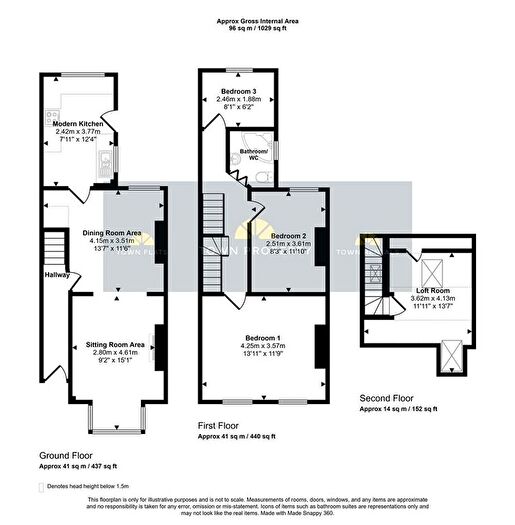 3 Bedroom Terraced House For Sale In Albion Road, Eastbourne, BN22