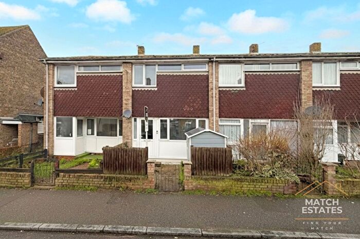 3 Bedroom Terraced House For Sale In Chilton Court, Folkestone, Kent, CT20