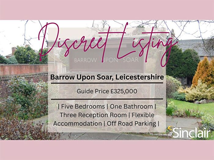 5 Bedroom Semi-Detached House For Sale In Barrow Upon Soar, Loughborough, LE12