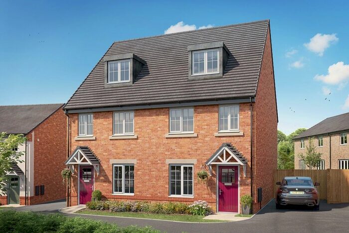 3 Bedroom Terraced House For Sale In "The Braxton - Plot " At Drift Walk, St. Helens, WA9