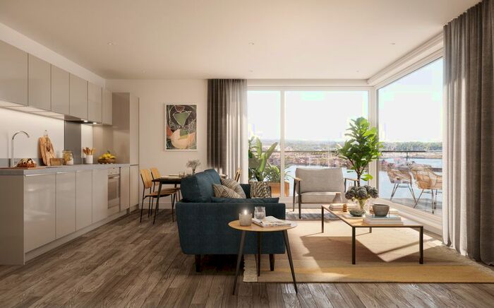 1 Bedroom Flat To Rent In The Kell, Gillingham Gate Road, Chatham Docks ME4