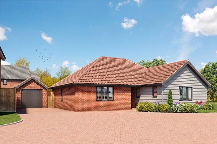 3 Bedroom Detached Bungalow For Sale In Greenfields, Church Road, Stowupland, Suffolk, IP14