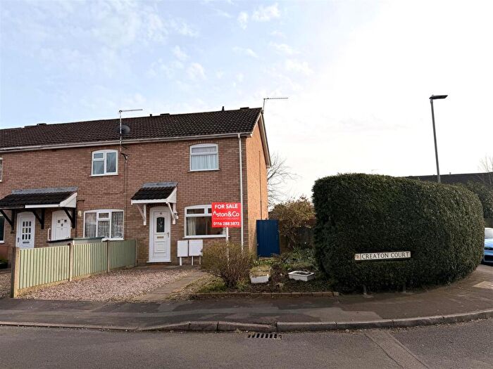 2 Bedroom End Of Terrace House For Sale In Creaton Court, Wigston, LE18