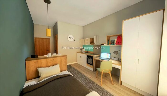 1 Bedroom Flat To Rent In Students - Justice Mill Studios, - Justice Mill Ln, AB11