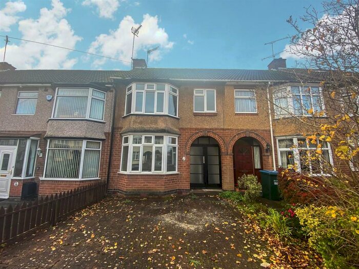 3 Bedroom Terraced House To Rent In Erithway Road, Finham, Coventry, West Midlands, CV3
