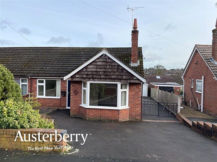 2 Bedroom Semi-Detached Bungalow For Sale In Beverley Crescent, Forsbrook, Stoke-On-Trent, ST11