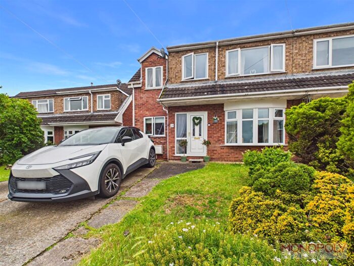 4 Bedroom Semi-Detached House For Sale In Cedar Close, Bradley, Wrexham, LL11