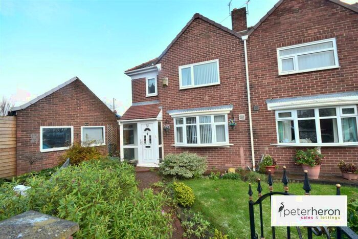 2 Bedroom Semi-Detached House To Rent In St. Margarets Avenue, Castletown, Sunderland, SR5