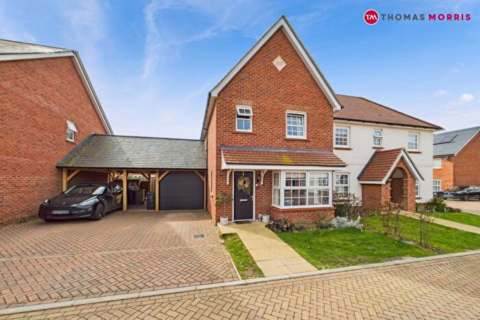 3 Bedroom Semi-Detached House For Sale In Turner Gardens, Langford, Central Bedfordshire, SG18
