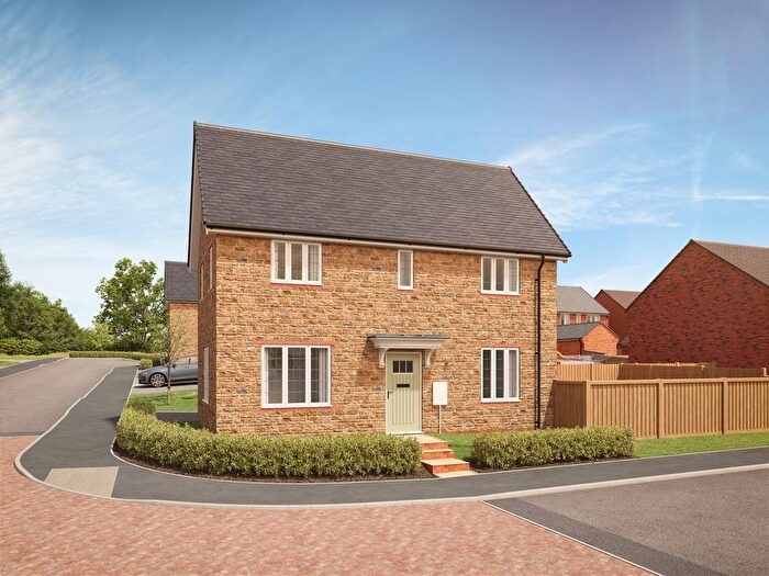 3 Bedroom Detached House For Sale In "The Lawrence" At Lunnun Road, Banbury, OX16