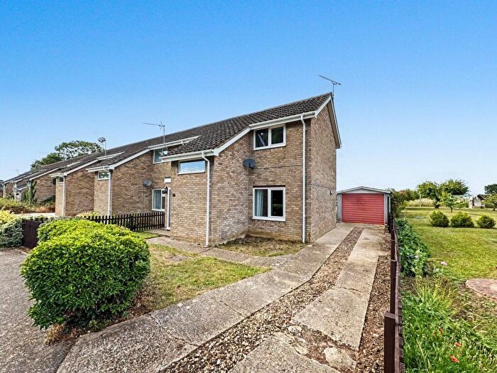 2 Bedroom End Of Terrace House For Sale In Falconer Avenue, Old Newton, Stowmarket, IP14