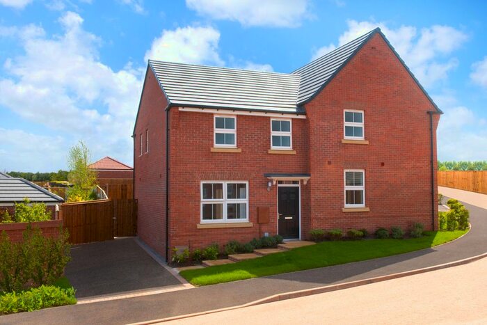 3 Bedroom Semi-Detached House For Sale In "Archford" At Dunlin Drive, Cottam, Preston, PR4