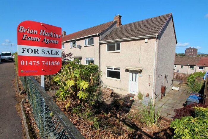 2 Bedroom End Of Terrace House For Sale In Rothesay Road, Greenock, PA16
