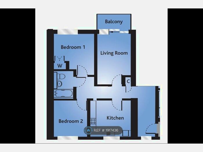 2 Bedroom Flat To Rent In Waterway Avenue, London, SE13