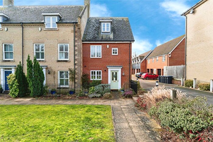 3 Bedroom End Of Terrace House For Sale In Douglas Court, Ely, Cambridgeshire, CB7