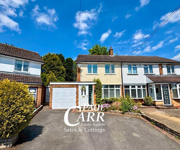 2 Bedroom Semi Detached House For Sale In Willmott Close, Four Oaks, Sutton Coldfield, B75
