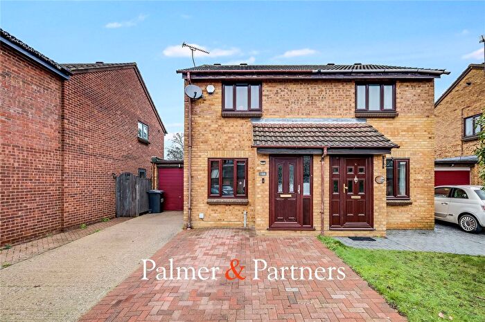 2 Bedroom Semi-Detached House For Sale In Beardsley Drive, Chelmsford, Essex, CM1