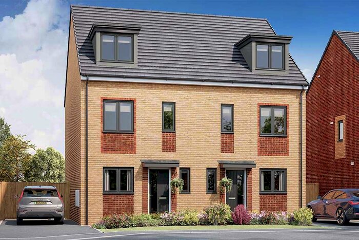 3 Bedroom Terraced House For Sale In "The Denton" At Commercial Road, South Shields, NE33