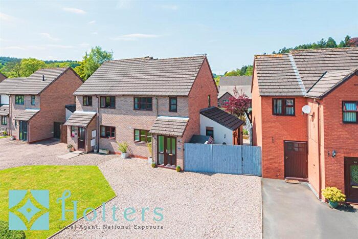 2 Bedroom Semi-Detached House For Sale In Caenbrook Meadow, Presteigne, LD8