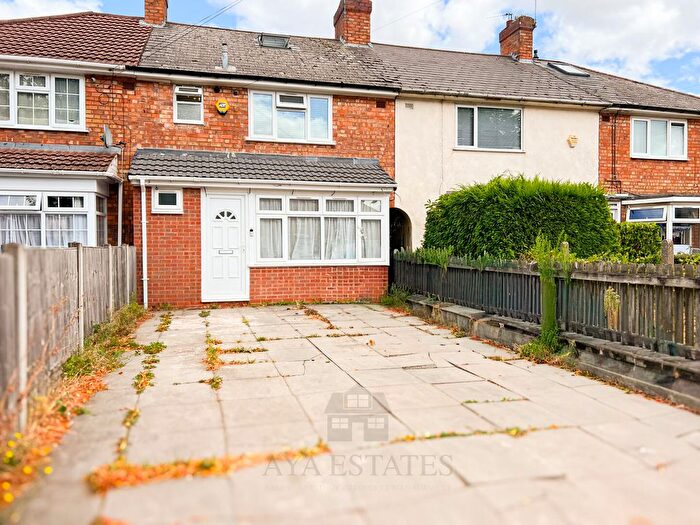 3 Bedroom Terraced House To Rent In Hyron Hall Road, Birmingham, B27