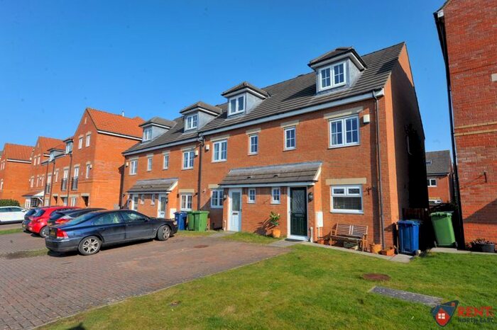 4 Bedroom Terraced House To Rent In Radcliffe Close, Gateshead, NE8