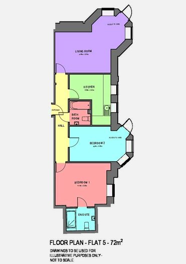 2 Bedroom Apartment To Rent In Heatherleigh, - Royal Parade, Eastbourne, BN22