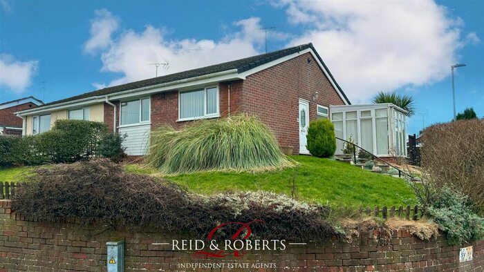 2 Bedroom Semi-Detached Bungalow For Sale In Goodwood Grove, Leeswood, Mold, CH7