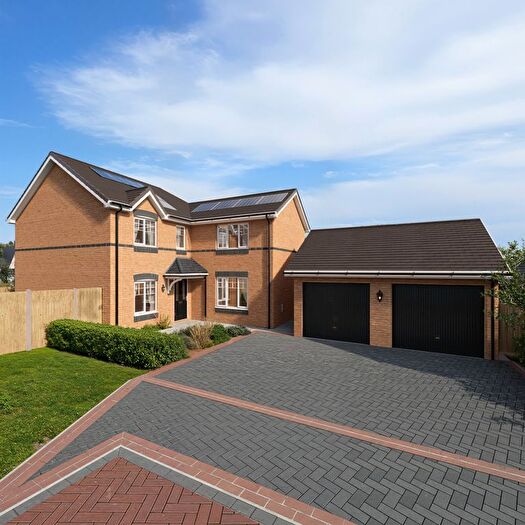 4 Bedroom Detached House For Sale In The Hawthorn, Bailey Green, Off Lynchet Road, Malpas, SY14