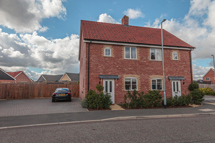 2 Bedroom Semi-Detached House For Sale In Observers Road, Wickham Market, IP13