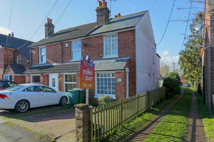 2 Bedroom End Of Terrace House For Sale In Stone Street, Westenhanger, CT21