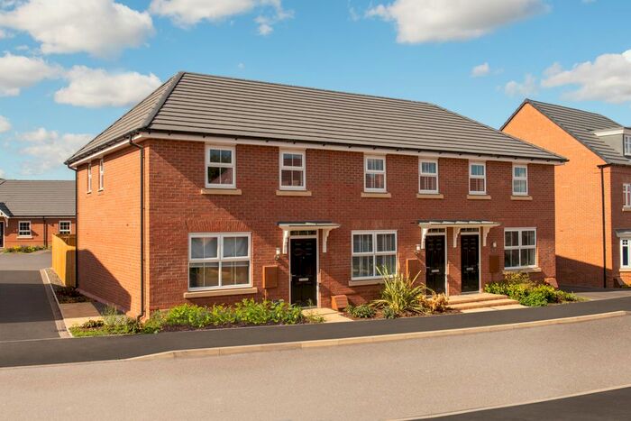 3 Bedroom Terraced House For Sale In "Archford" At Magenta Close, Rugby, CV22