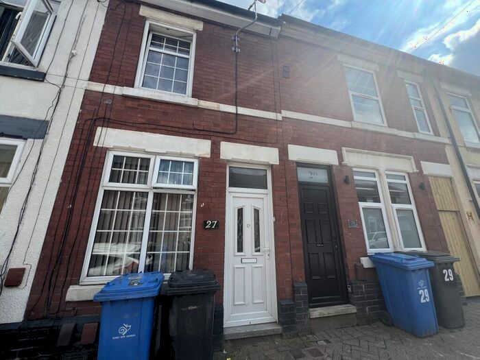 2 Bedroom Terraced House To Rent In Pittar Street, DE22