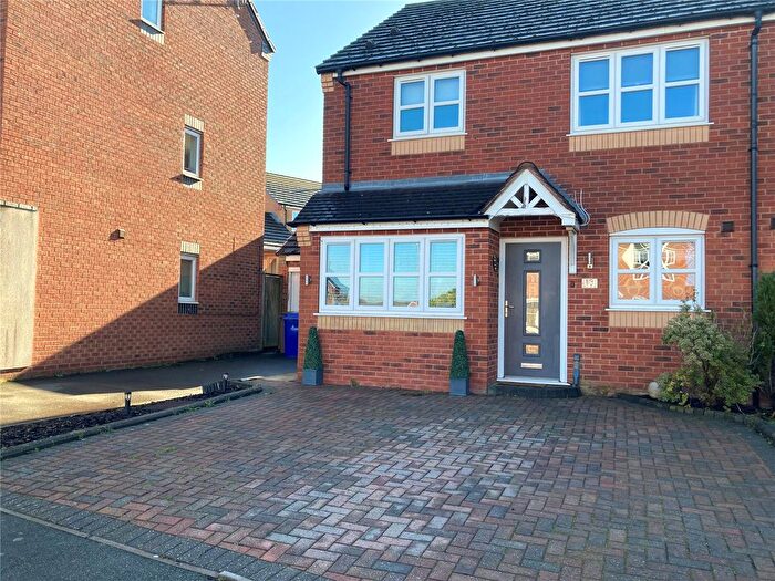 3 Bedroom Semi Detached House For Sale In Whinchat Drive, Heath Hayes, Cannock, WS11