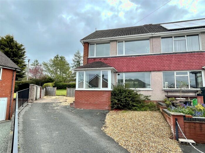 3 Bedroom Semi-Detached House For Sale In Garden Suburb, Llanidloes, Powys, SY18