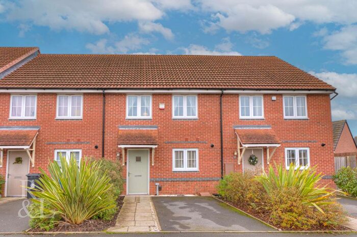2 Bedroom Terraced House For Sale In Orchard Drive, Cotgrave, Nottingham, NG12