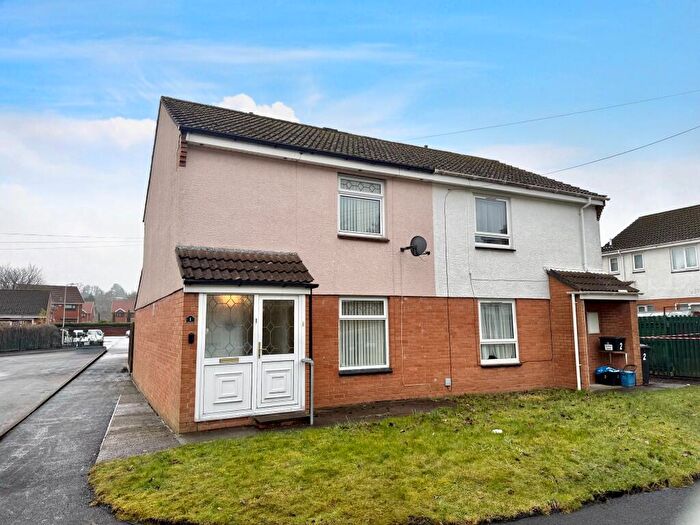 2 Bedroom Semi Detached House For Sale In Howell Close, Georgetown, Merthyr Tydfil, CF48