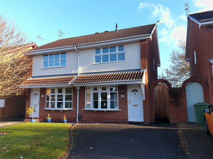 2 Bedroom Semi-Detached House To Rent In Stephenson Drive, Perton, Wolverhampton, Staffordshire, WV6