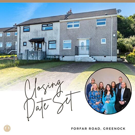 3 Bedroom Semi-Detached House For Sale In Forfar Road, Greenock, PA16