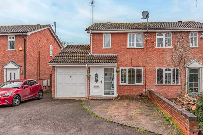 2 Bedroom Semi Detached House For Sale In Moorgate Close, Church Hill North, Redditch, B98