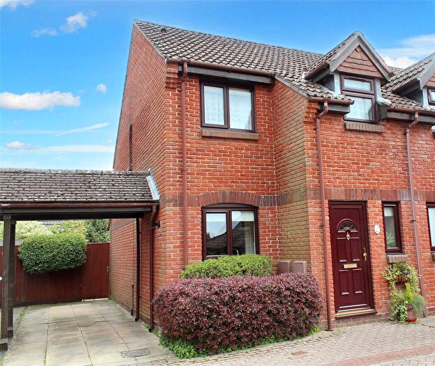 2 Bedroom Semi-Detached House For Sale In Bishop Court, Ringwood, Hampshire, BH24