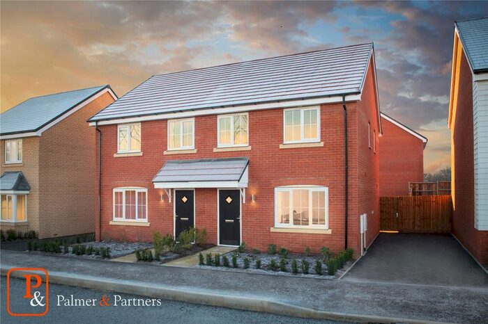 3 Bedroom Semi-Detached House For Sale In Land East Of Loraine Way, Bramford, Ipswich, Suffolk, IP8