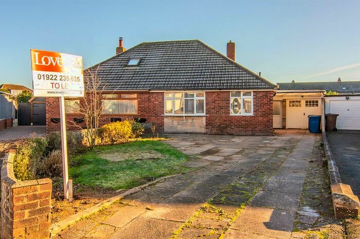 2 Bedroom Semi-Detached Bungalow To Rent In Westwick Close, Stonnall, Walsall, WS9