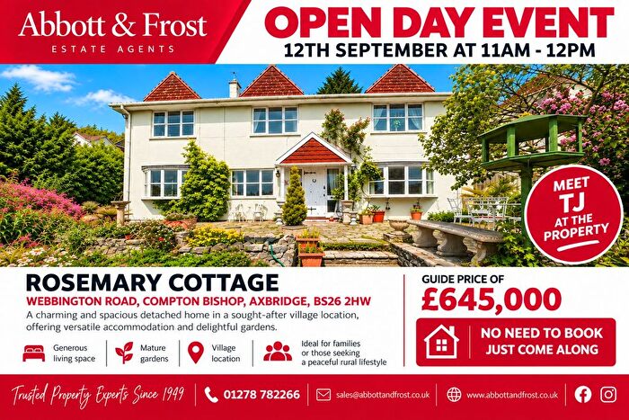 3 Bedroom Detached House For Sale In Webbington Road, Compton Bishop, Axbridge, BS26