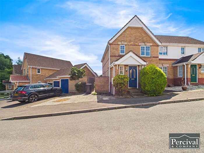 3 Bedroom Semi-Detached House For Sale In Apple Tree Close, Halstead, Essex, CO9