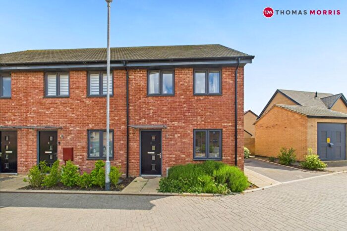 2 Bedroom Semi-Detached House For Sale In Fenwick Court, Alconbury Weald, Huntingdon, Cambridgeshire, PE28