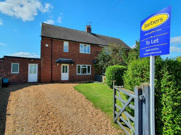 3 Bedroom Semi-Detached House To Rent In Almington, Market Drayton, TF9