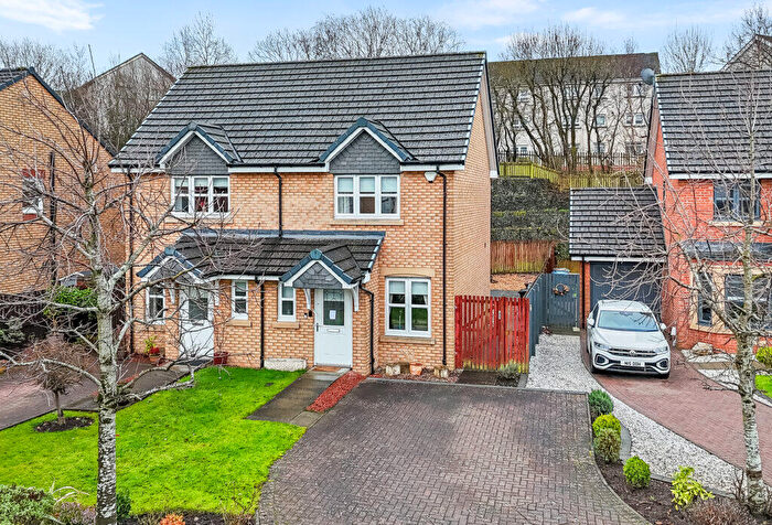 2 Bedroom Semi Detached House For Sale In Lochranza Crescent, Cairnhill, Airdrie, ML6