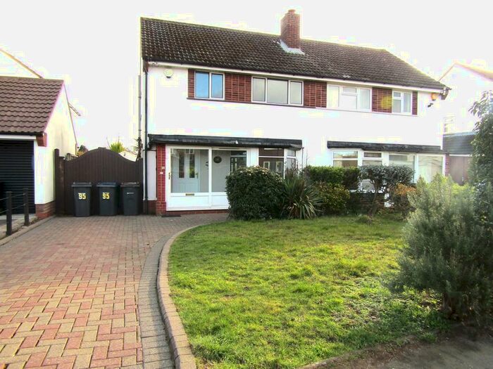 3 Bedroom Semi-Detached House To Rent In Dower Road, Four Oaks, Sutton Coldfield, B75